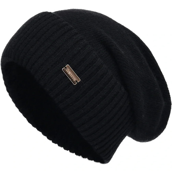 Cashmere Like Slouchy Beanie - Picture 1 of 2